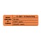 Nevs CMA Hourly IV Tubing - I.V. Set 72 Hours Only 15/16"x3" Flr Orng w/Blk NTUBE-4366 - alternate 1